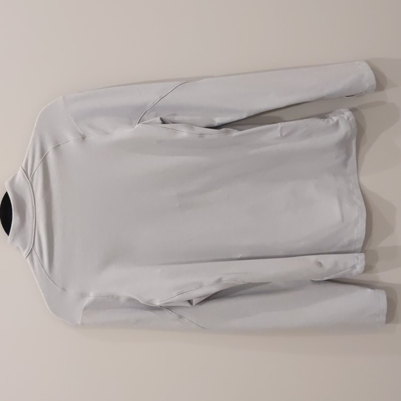 Lululemon | men's surge half zip long sleeve gray - Picture 6 of 7